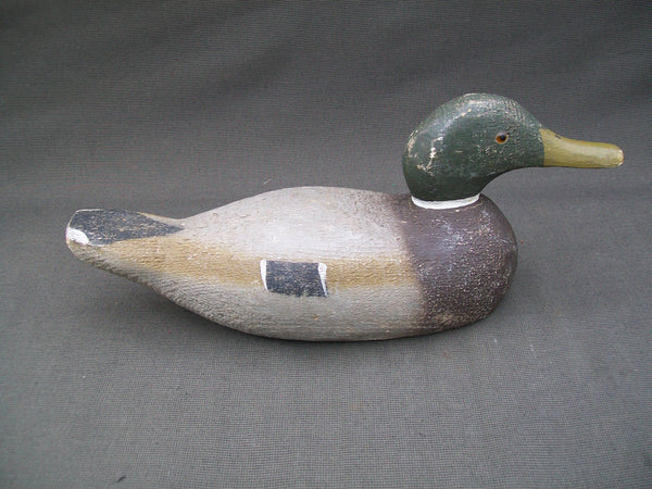 Tuveson Factory Mallard Drake- Original Paint, Lead weight