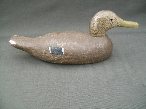 Tuveson Decoy Co. Blackduck Drake Circa 1940's  (#2825)