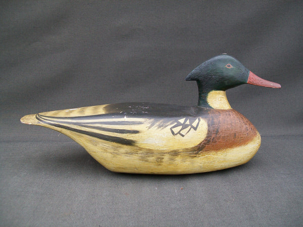 Red Breasted Merganser- Lester Van Brunt, Barnegat, N.J.  Circa 1935   (#2832)