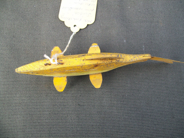 Unknown Wooden Fish Decoy - Sunfish  (#2847D)