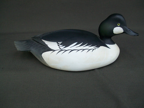 George Strunk Barrows Golden Eye.  Original Paint, Weight and Rigging Strap  (#2873)