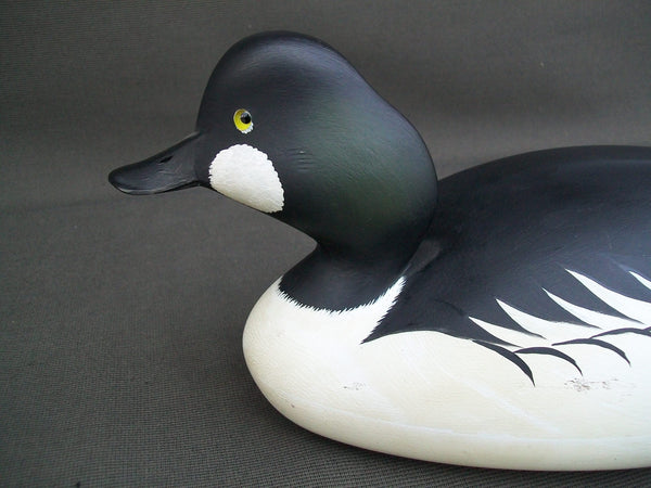 George Strunk Barrows Golden Eye.  Original Paint, Weight and Rigging Strap  (#2873)