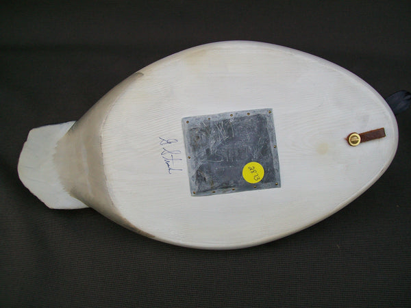 George Strunk Barrows Golden Eye.  Original Paint, Weight and Rigging Strap  (#2873)