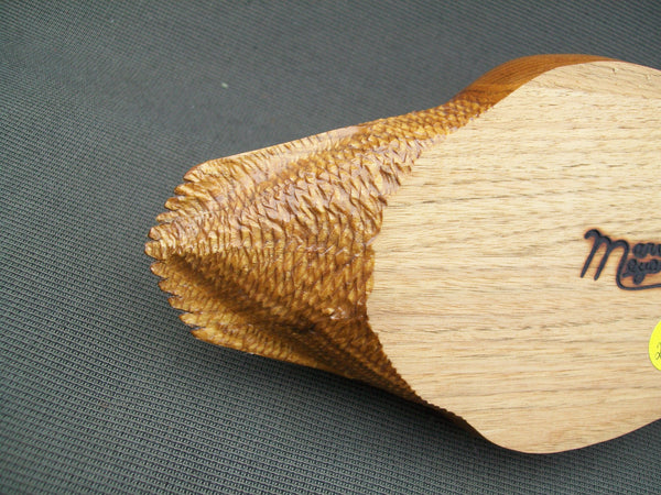 Marv Meyer Carved Wood Duck, Raised Wings