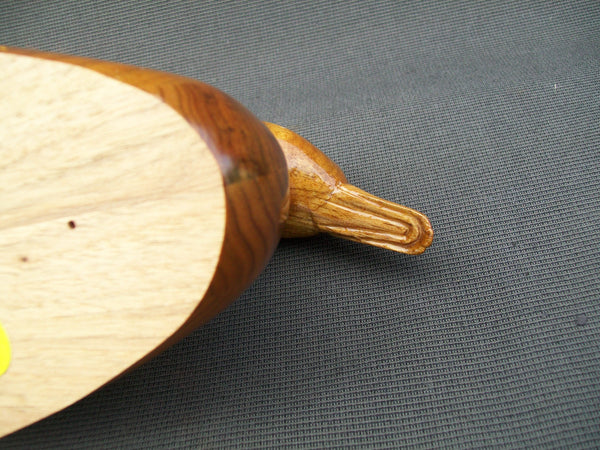 Marv Meyer Carved Wood Duck, Raised Wings