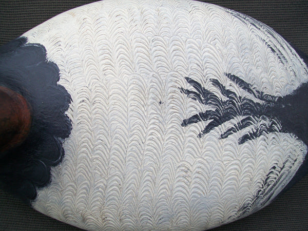 Elliston Style Canvasback, hand carved & hand painted