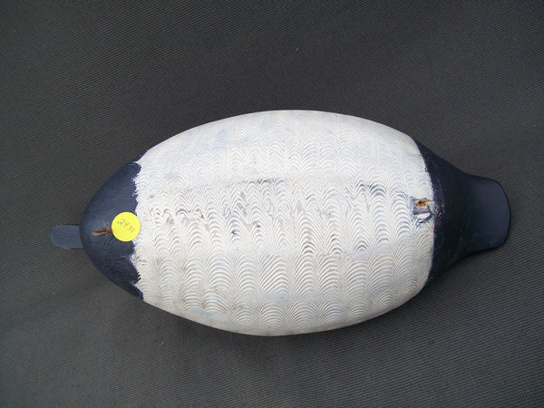 Elliston Style Canvasback, hand carved & hand painted