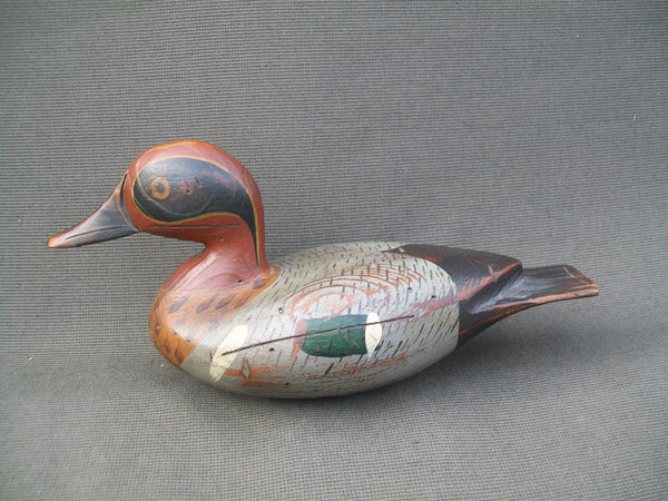 T.J. Hooker Greenwing Teal,  signed and stamped "Swan Quarter"
