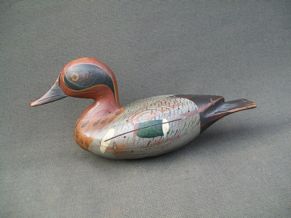 T.J. Hooker Greenwing Teal,  signed and stamped "Swan Quarter"