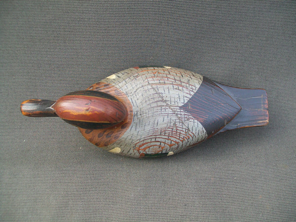 T.J. Hooker Greenwing Teal,  signed and stamped "Swan Quarter"