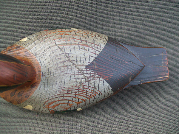 T.J. Hooker Greenwing Teal,  signed and stamped "Swan Quarter"