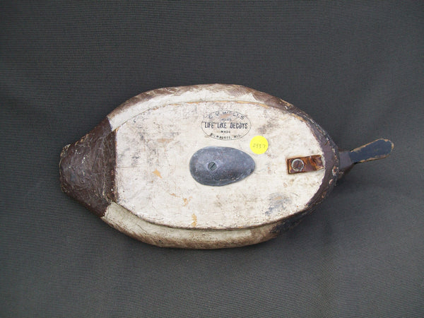 C.V. Wells Canvasback - Lifelike Decoys, Milwaukee, WI