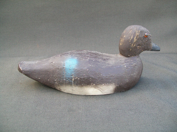 Animal Trap Blue Wing Teal Hen, stamped- Excellent Original Paint