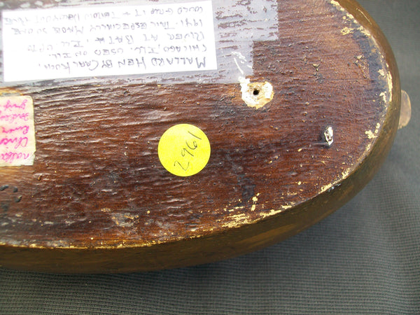 Carl Koch Mallard Hen - Circa 1930's  (#2961)