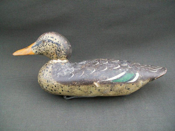 Mason Detroit Grade Mallard Hen Original Paint Glass Eyes