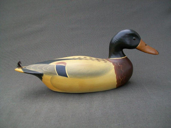 Bob Weeks Full Size Mallard Drake Comb Painting Stamped on Bottom