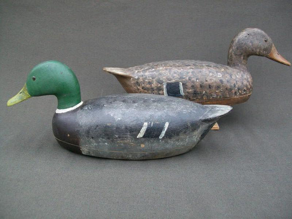 Leo "Bud" Haber Wisconsin Mallard Rig Mates Original Paint with weight