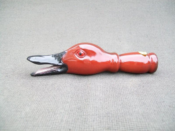 Unique Cinnamon Teal Duck Call by L.J. Walton- signed, dated