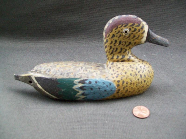 Fred Mott Blue Wing Teal original paint