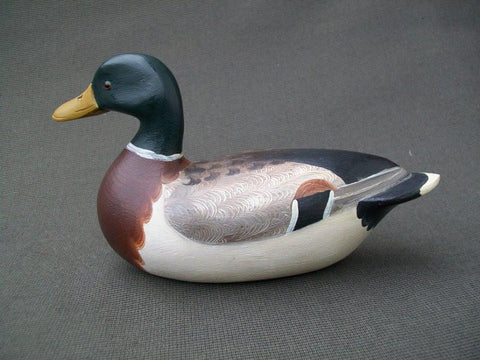Robert Weeks Mallard Drake Third Size Slightly Turned Head Near Mint Condition