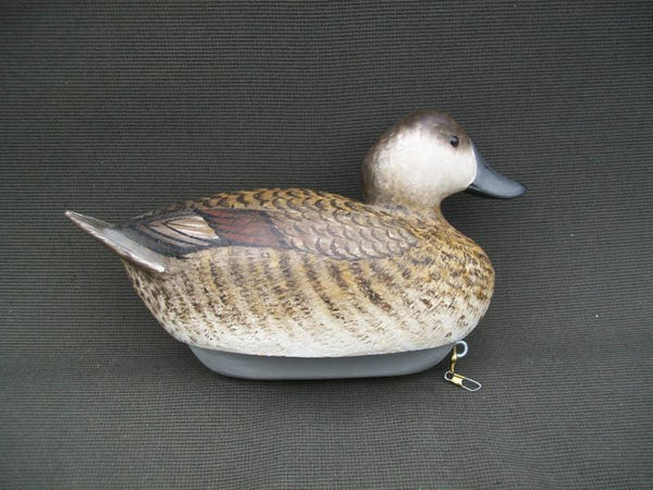 Michael Lashbrook Ruddy Duck Working Decoy Cork with Keel  (#2391)