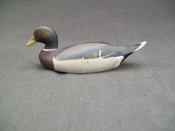 Ken Harris Mallard Drake Miniature stamped