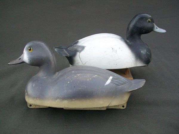 Very Early PS Olt Blue Bill Pair Working Decoys
