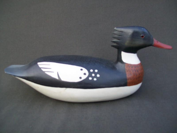 H V Shourds III Red Breasted Merganser signed and stamped