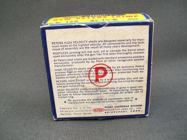 12 GA Peters Shell Box Empty