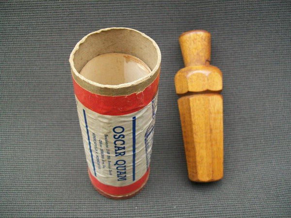 Oscar Quam Duck Call with original tube and paperwork