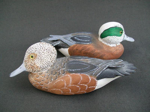 Bud Hinck 1/2 size widgeons pair