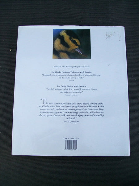 Ducks in the Wild Conserving Waterfowl and their habitats, hardcover by Paul A. Johnsgard.