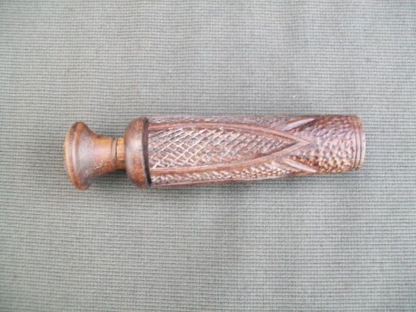 Nicely carved Don Faigley Wooden Duck Call