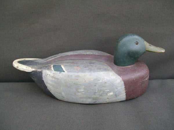 Hollow Illinois River Mallard Drake attributed to Otto Quetsch