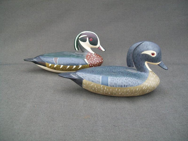 Wilfred Bush Woodducks Pair Third Size