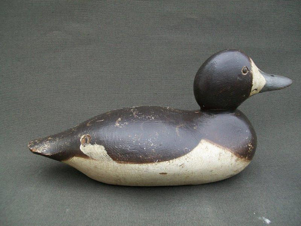 Mason Hen Bluebill with tackeyes Original paint