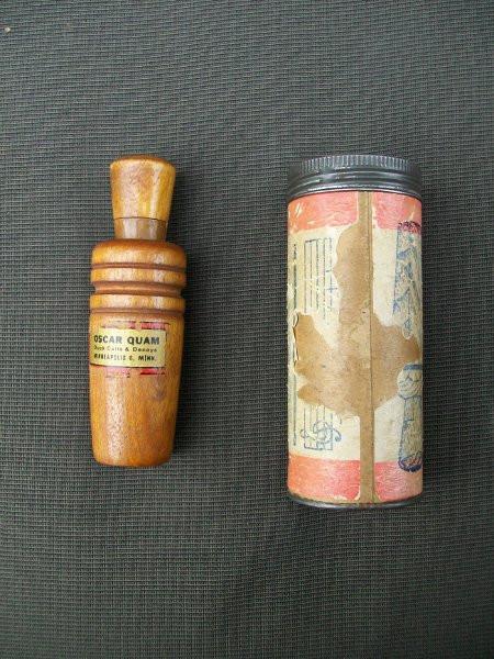 Oscar Quam Duck Call in original tube