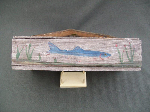 Handmade Fish Decoy Wooden Storage Box