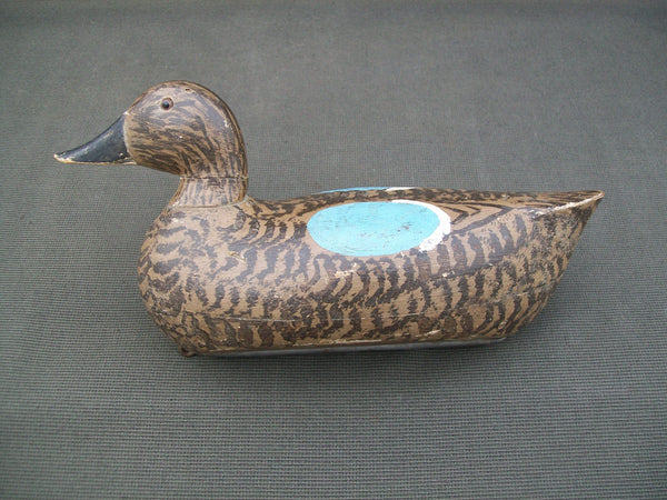 Schoenheider Jr. Blue Wing Teal Hen- All Original Paint