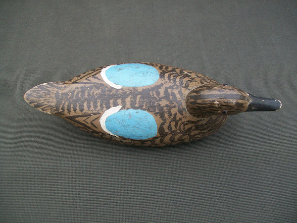 Schoenheider Jr. Blue Wing Teal Hen- All Original Paint