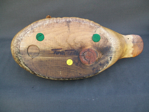Tom Taber Canada Goose, Turned Head, Stamped on Bottom.   (#3033)