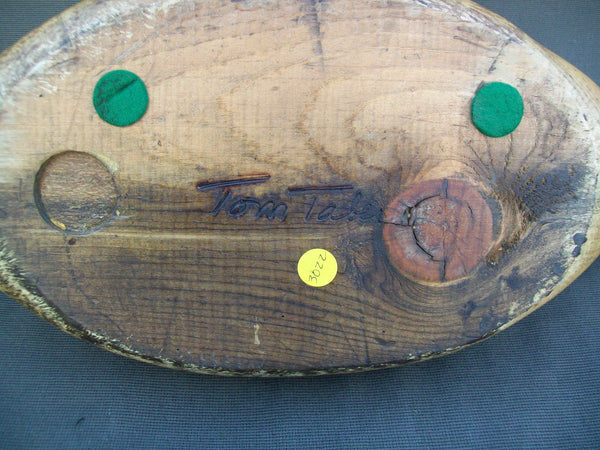 Tom Taber Canada Goose, Turned Head, Stamped on Bottom.   (#3033)