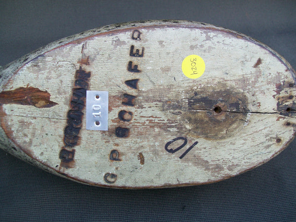 Mason Premier Mallard Hen- Early Model, All Original - Circa 1900   (#3024)