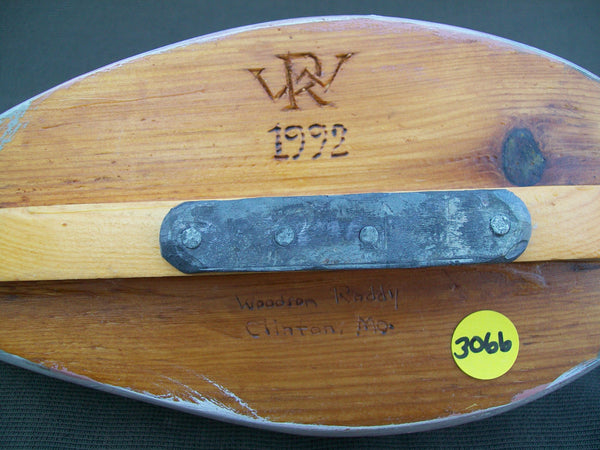 Widgeon Hen, raised wings, weighted keel- Woodson Roddy, Clinton, MO