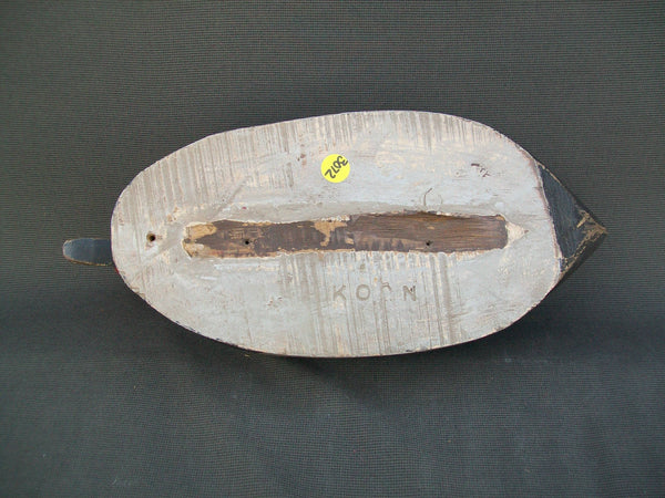 Michigan Redhead, drinking position Circa 1930's  (#3072)