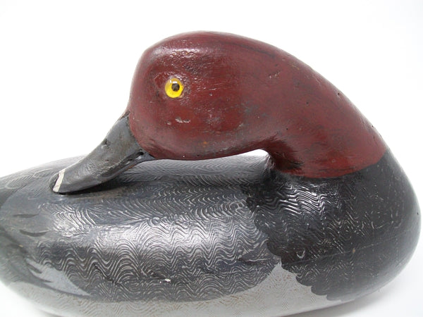 Illinois River Redhead Sleeper painted by Charlie Moore  (#3098)