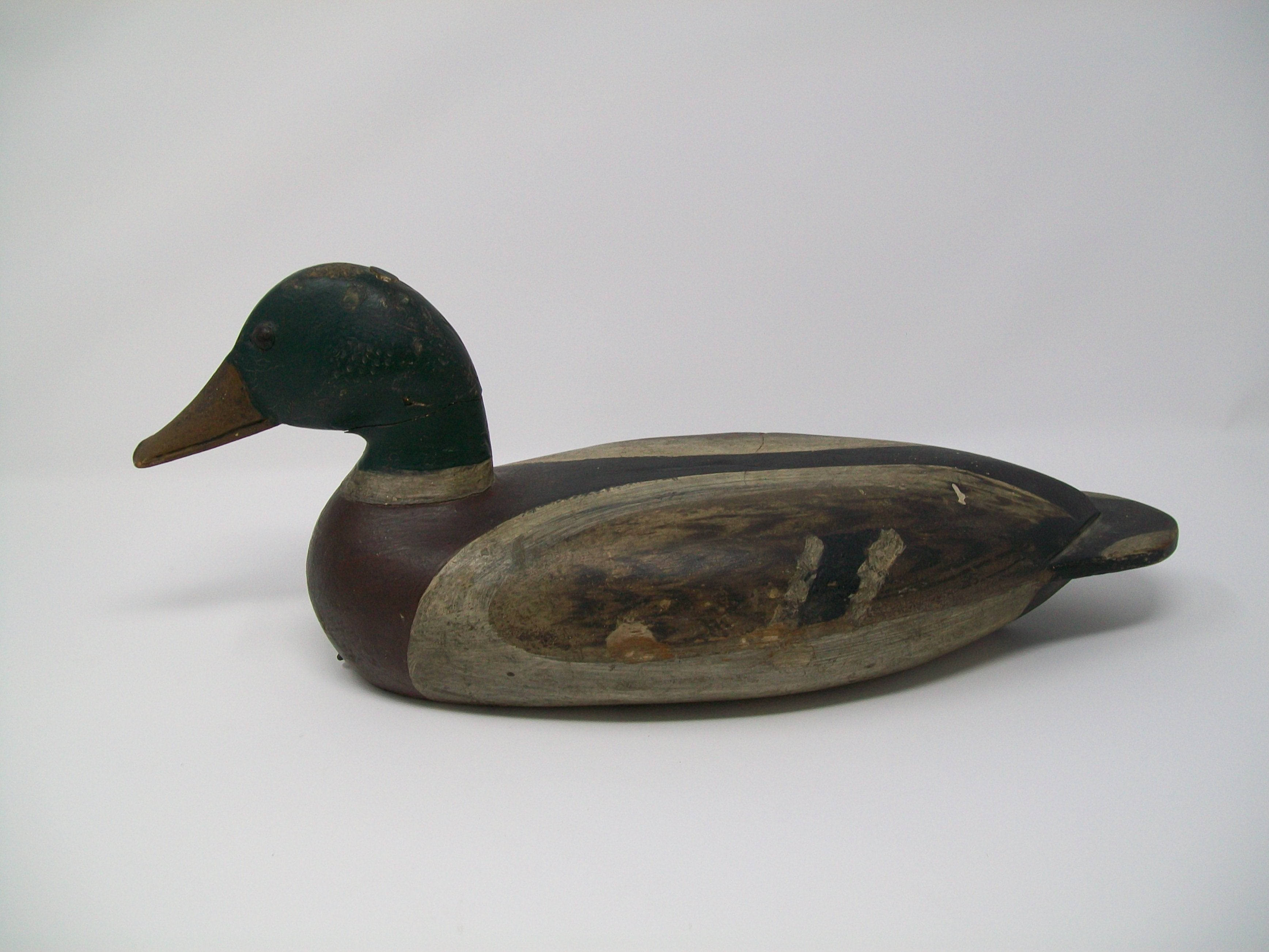 Charles Walker Early Mallard Drake- Original Paint Circa 1910-20's