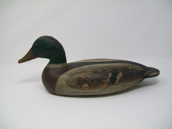Charles Walker Early Mallard Drake- Original Paint Circa 1910-20's  (#3129)