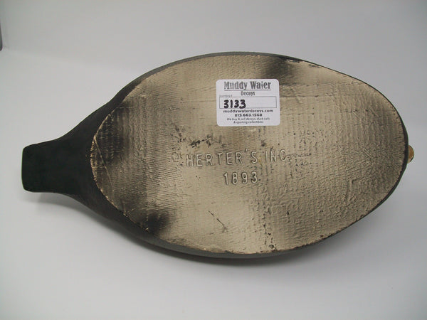 Herters 1893 Series Redhead Drake- stamped on bottom   (#3133)