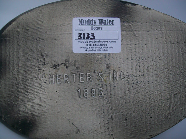 Herters 1893 Series Redhead Drake- stamped on bottom   (#3133)